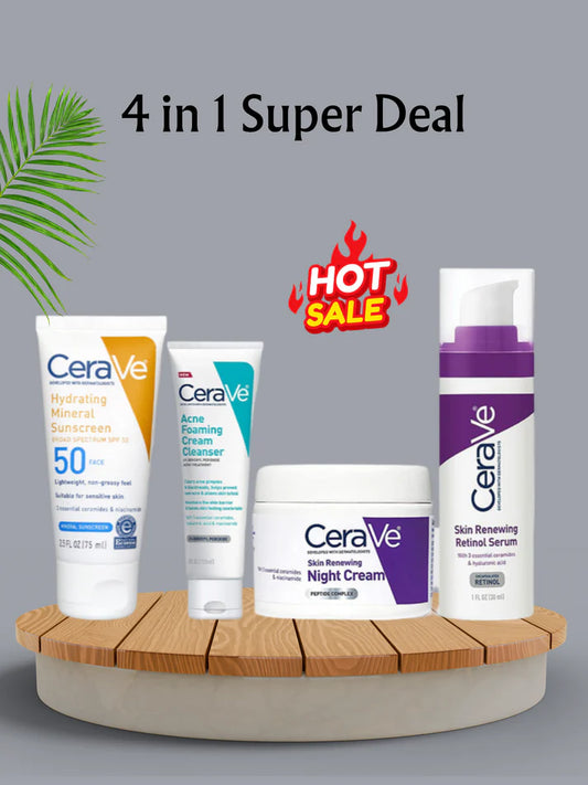 CERAVE 4-in-1 Skincare Kit